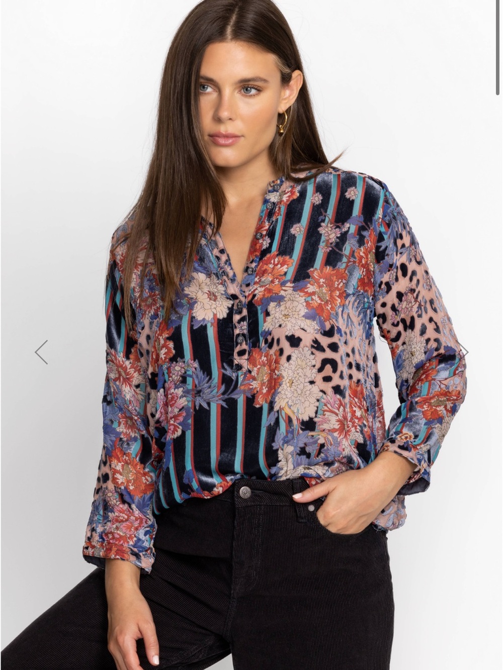 Johnny Was - ONTARI BURNOUT TUNIC